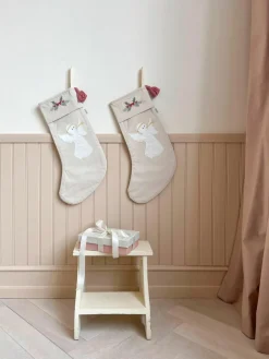 Omkeerbare kerstsok Angel van biologisch katoen^Cam Cam Copenhagen New