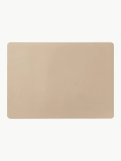 Omkeerbare placemats van imitatieleer, 4 stuks^BITZ Hot
