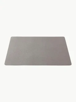 Omkeerbare placemats van imitatieleer, 4 stuks^BITZ Best