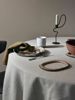Onderzetter Weave van rotan en mangohout, 2-delig^ferm LIVING Best
