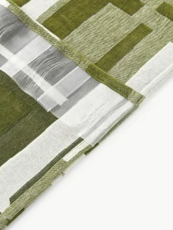 Ondoorzichtig chenille gordijn Felice met lusband, 2 stuks^Westwing Collection Online