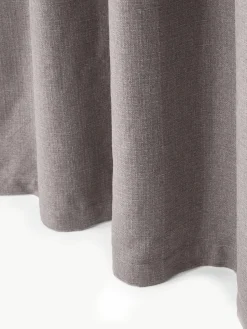 Ondoorzichtig gordijn Jensen met multiband, 2 stuks^Westwing Collection New