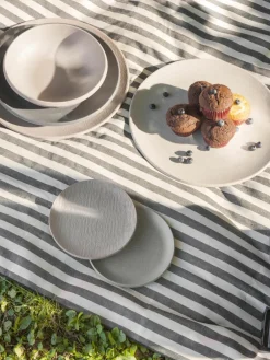 Ontbijtbord Trama van melamine, 4 stuks^Kartell Best