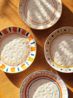 Ontbijtborden Boavista van porselein, set van 4^&k Amsterdam Clearance