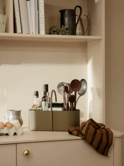 Opbergdoos Grib van metaal^ferm LIVING Discount