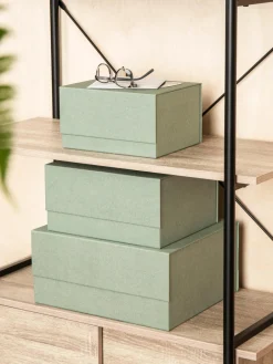 Opbergdozen Ilse, set van 3^Bigso Box of Sweden Outlet