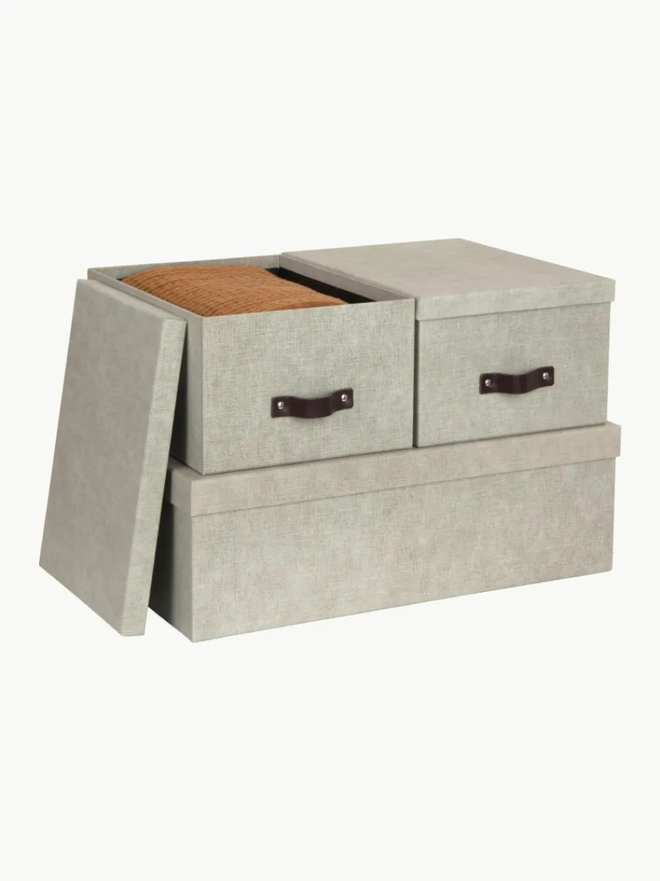 Opbergdozen Inge, set van 3^Bigso Box of Sweden New