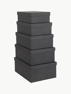 Opbergdozen Joel, set van 5^Bigso Box of Sweden Hot