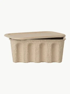 Opbergdozen Pulp van papierpulp, D 18 cm, 2 stuks^ferm LIVING Best