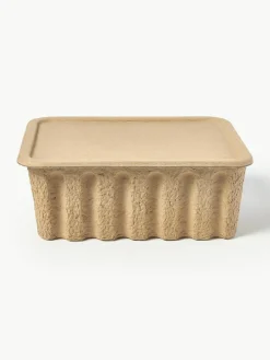 Opbergdozen Pulp van papierpulp, D 30 cm, 2 stuks^ferm LIVING Best