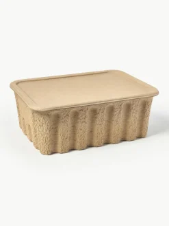 Opbergdozen Pulp van papierpulp, D 30 cm, 2 stuks^ferm LIVING Best