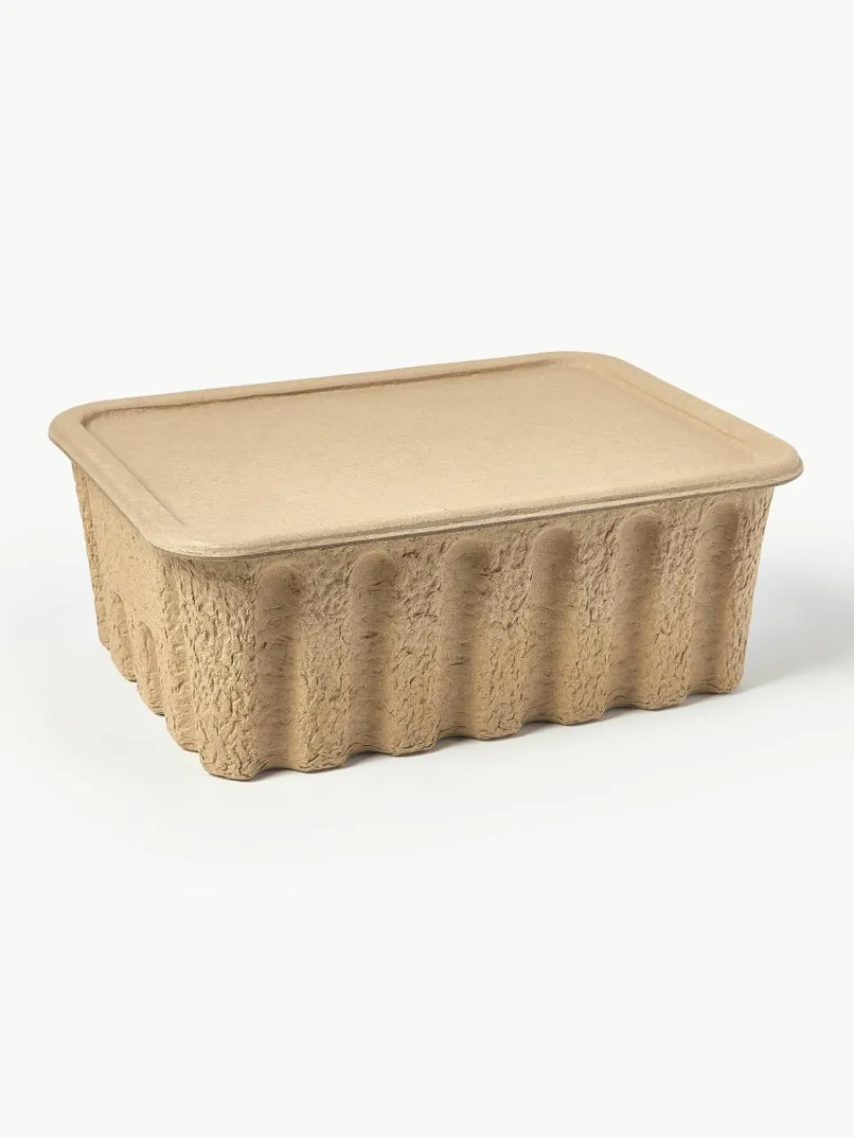 Opbergdozen Pulp van papierpulp, D 30 cm, 2 stuks^ferm LIVING Best