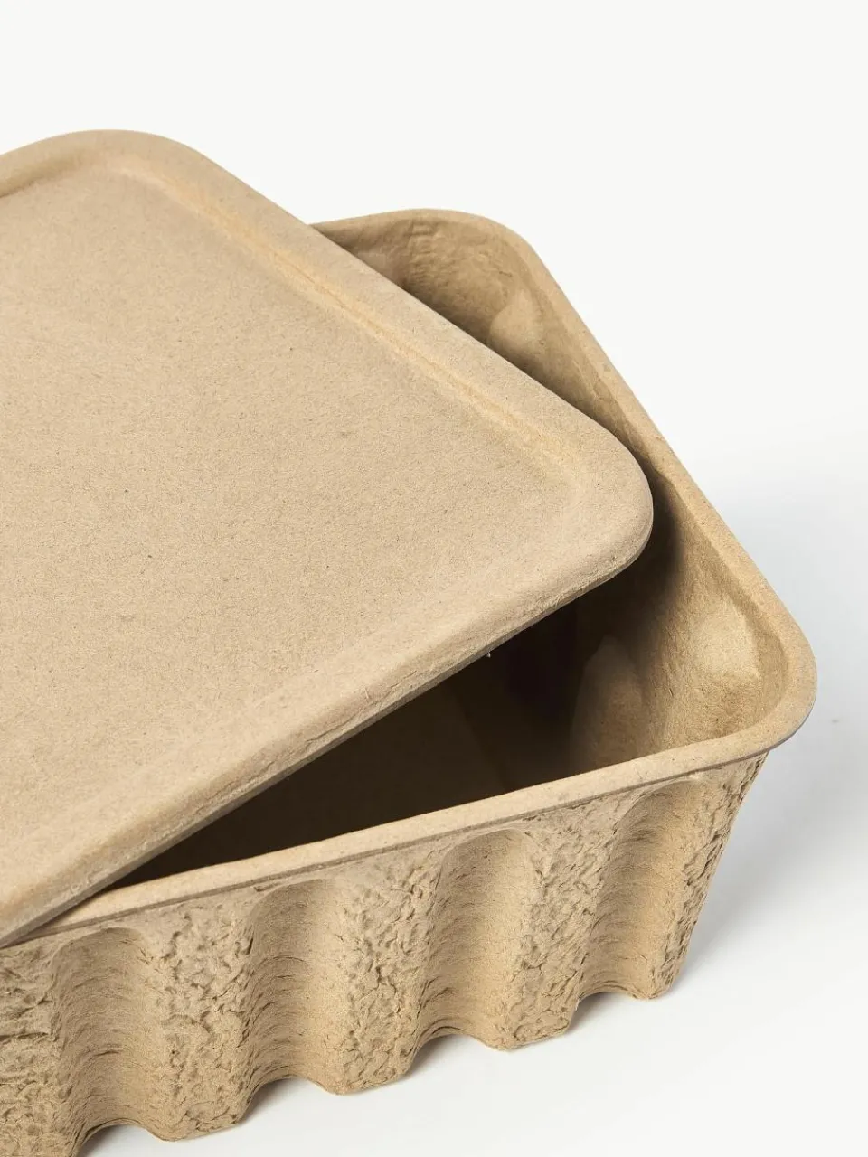 Opbergdozen Pulp van papierpulp, D 30 cm, 2 stuks^ferm LIVING Best