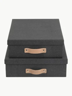 Opbergdozen Rasmus, set van 2^Bigso Box of Sweden Hot