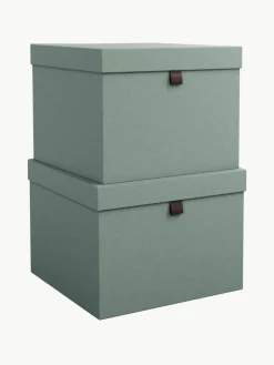 Opbergdozen Tristan, set van 2^Bigso Box of Sweden New