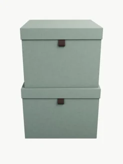 Opbergdozen Tristan, set van 2^Bigso Box of Sweden New