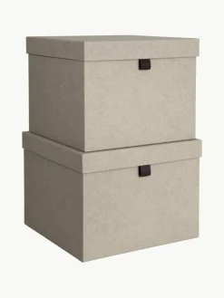 Opbergdozen Tristan, set van 2^Bigso Box of Sweden Online