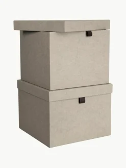 Opbergdozen Tristan, set van 2^Bigso Box of Sweden Online