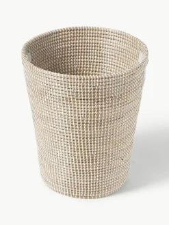 Opbergmand Aleya van zeegras met deksel^Westwing Collection New
