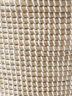Opbergmand Aleya van zeegras met deksel^Westwing Collection New