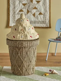 Opbergmand Cillie met deksel^Bloomingville Mini Sale