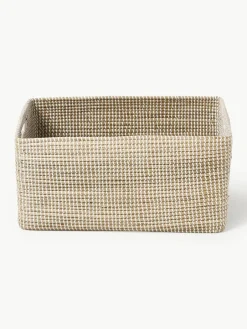 Opbergmanden Aleya van zeegras met deksel, set van 2^Westwing Collection Online