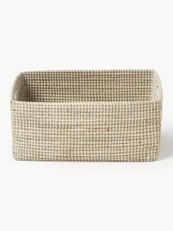 Opbergmanden Aleya van zeegras met deksel, set van 2^Westwing Collection Online