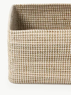 Opbergmanden Aleya van zeegras met deksel, set van 2^Westwing Collection Online