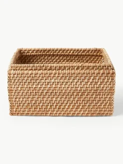 Opbergmanden Lurdes met deksel, 2-delig^Westwing Collection Discount
