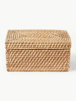 Opbergmanden Lurdes met deksel, 2-delig^Westwing Collection Discount