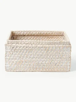 Opbergmanden Lurdes met deksel, 2-delig^Westwing Collection Discount