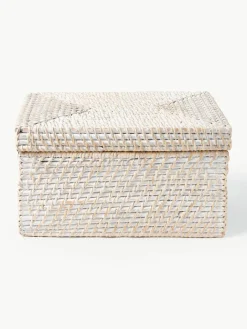 Opbergmanden Lurdes met deksel, 2-delig^Westwing Collection Discount