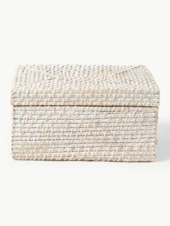 Opbergmanden Lurdes met deksel, 2-delig^Westwing Collection Discount