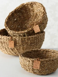 Opbergmanden Sophy van zeegras, set van 3^Westwing Discount
