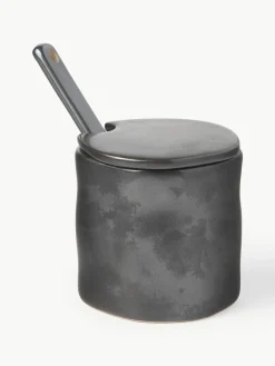 Opbergpot Flow met opscheplepel, 3-delig^ferm LIVING New