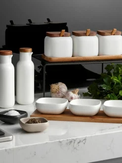 Opbergpotten Essentials met dienblad, set van 4^ladelle Sale