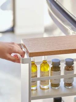 Opbergwagen Tower met handvat^Yamazaki Outlet