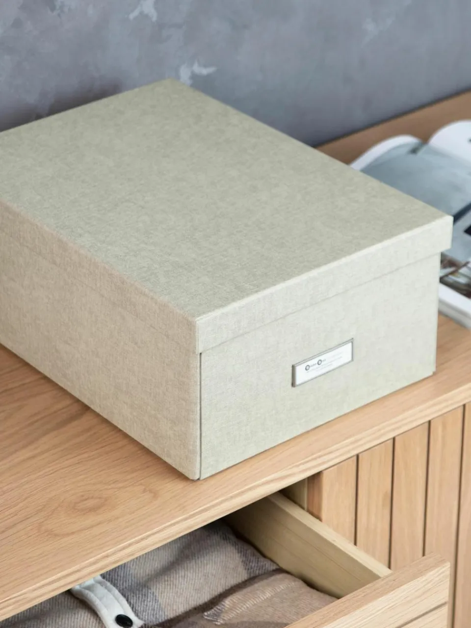 Opvouwbare opbergdoos Karin, B 29 x D 39 cm^Bigso Box of Sweden Best