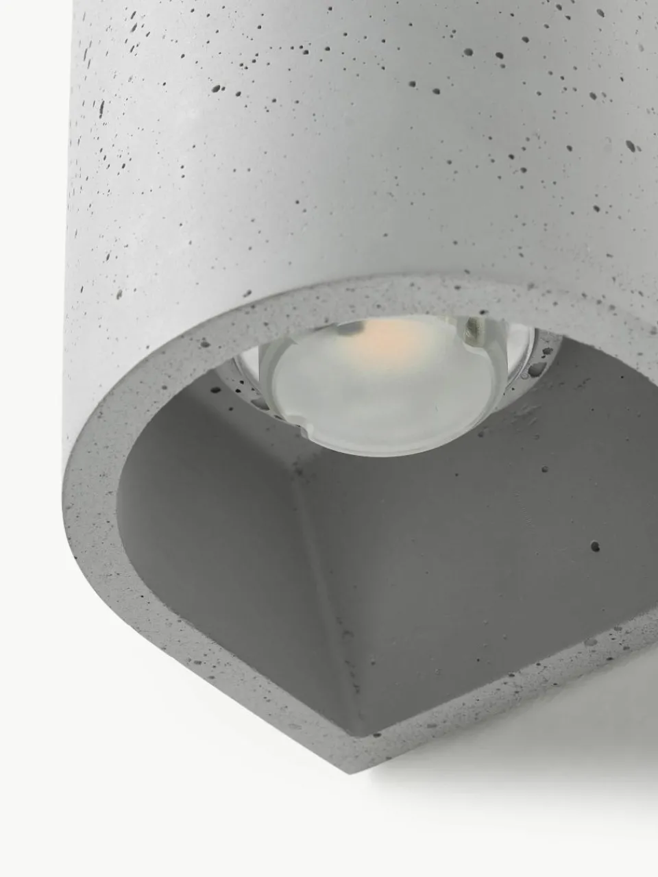 Outdoor LED wandlamp Kyra van beton^Westwing Collection Sale