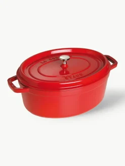 Ovale braadpan La Cocotte uit gietijzer^Staub Discount