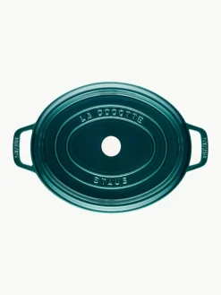 Ovale braadpan La Cocotte uit gietijzer^Staub Hot