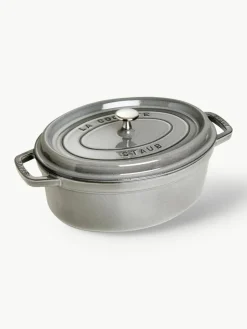 Ovale braadpan La Cocotte uit gietijzer^Staub Hot