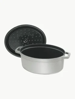 Ovale braadpan La Cocotte uit gietijzer^Staub Hot