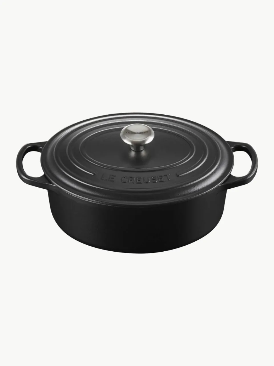 Ovale braadpan Signature Collection uit gietijzer^LE CREUSET New