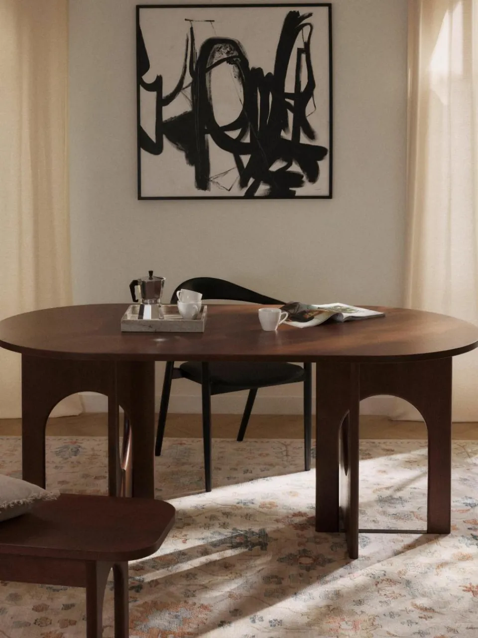 Ovale eettafel Apollo, in verschillende formaten^Westwing Collection Best