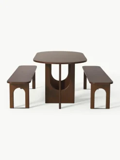 Ovale eettafel Apollo, in verschillende formaten^Westwing Collection Best