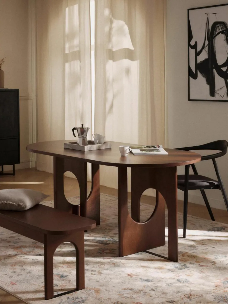 Ovale eettafel Apollo, in verschillende formaten^Westwing Collection Best