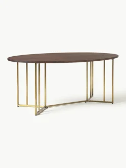 Ovale eettafel Luca van mangohout, verschillende formaten^Westwing Collection Clearance