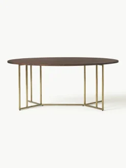 Ovale eettafel Luca van mangohout, verschillende formaten^Westwing Collection Clearance