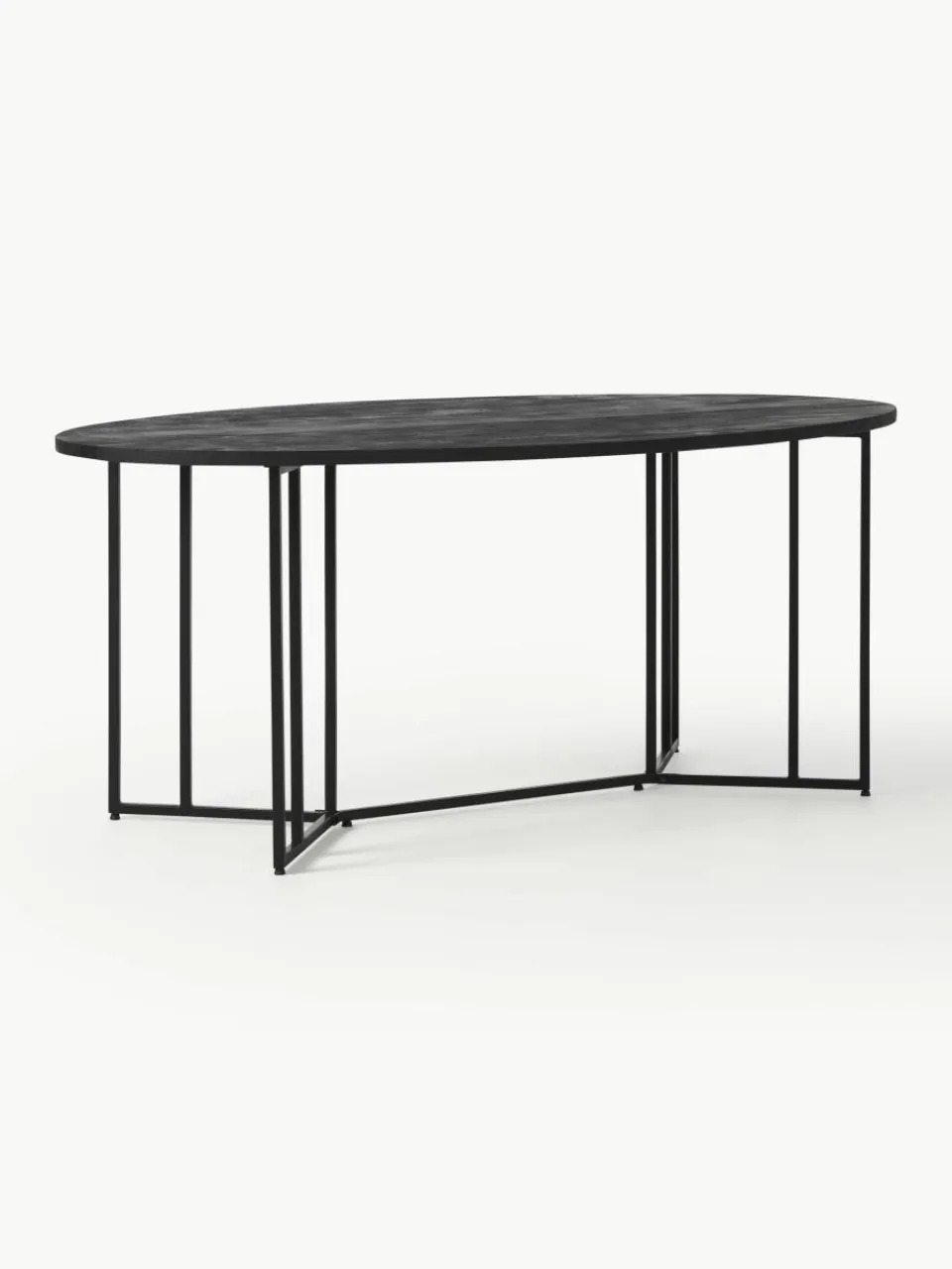 Ovale eettafel Luca van mangohout, verschillende formaten^Westwing Collection Hot